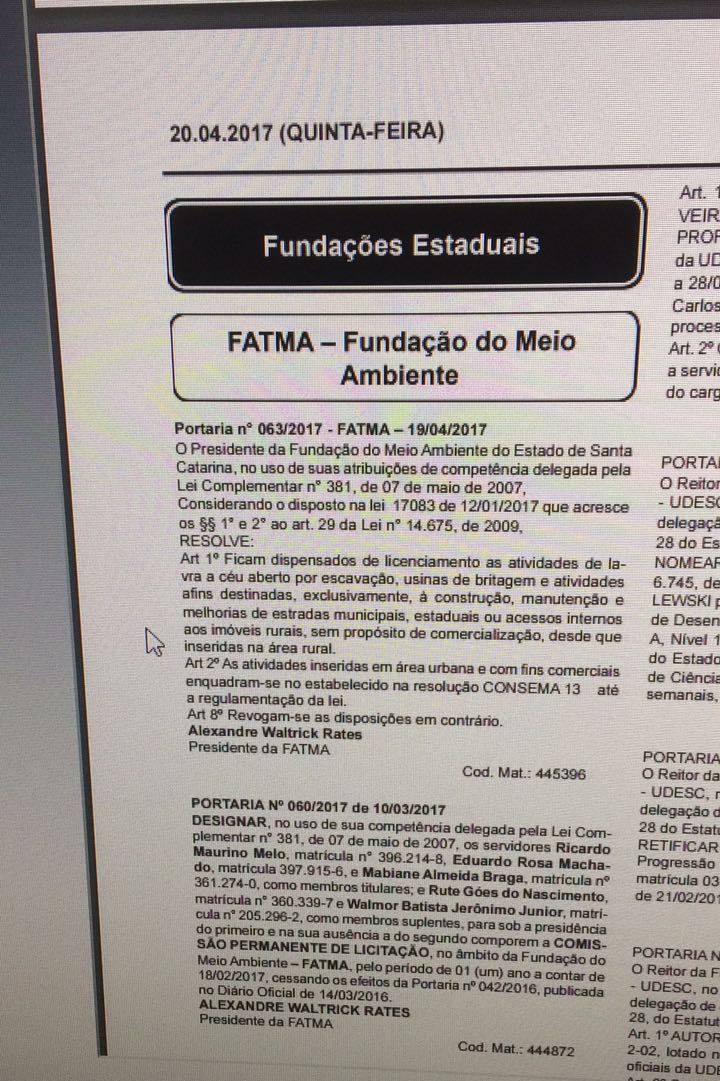 Read more about the article Movimento municipalista comemora publicação de portaria no DOE que altera a lei para extração de saibro