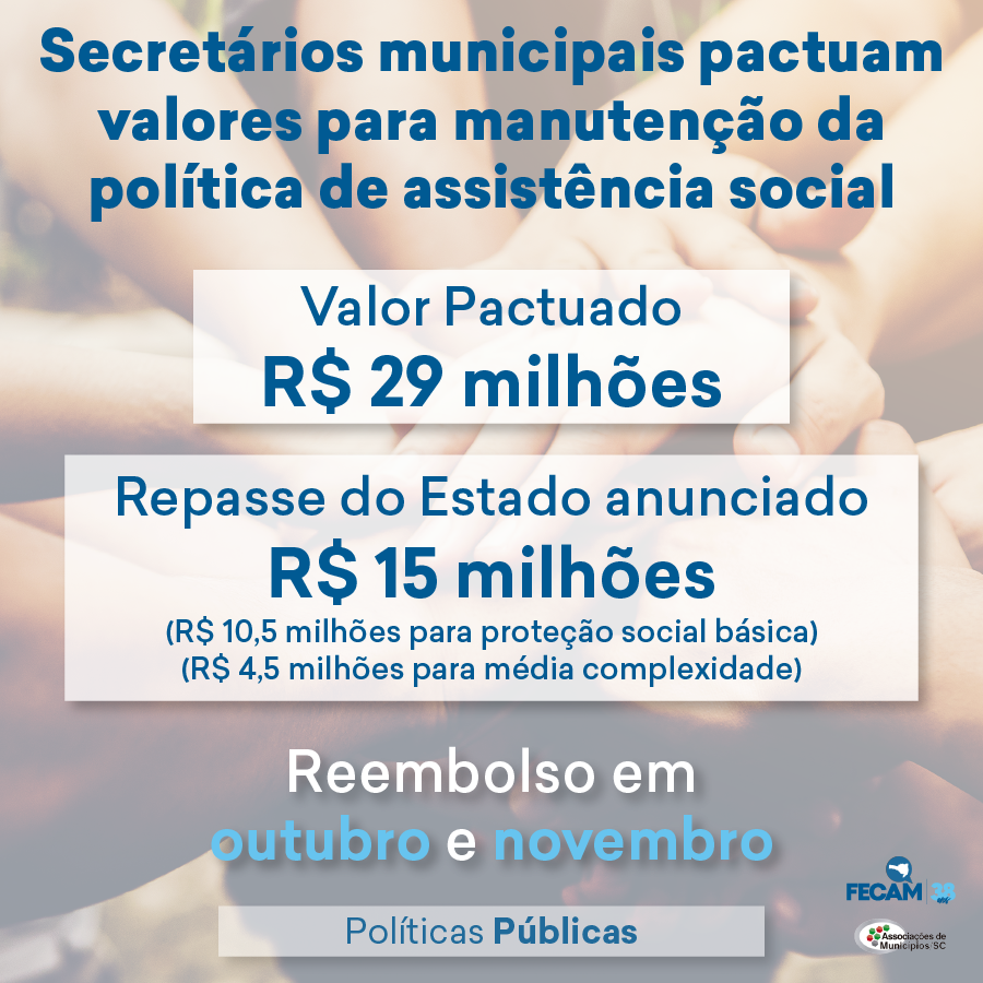 You are currently viewing Secretários municipais pactuam valores para manutenção da política de assistência social