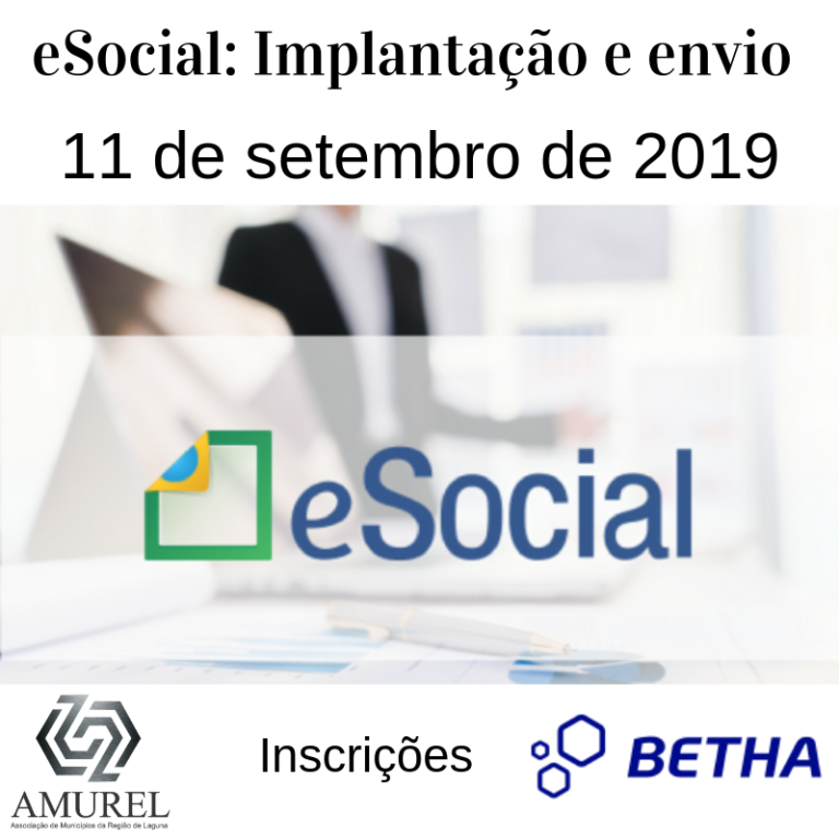 Read more about the article Evento sobre implantação e envio do eSocial será nesta quarta-feira, 11