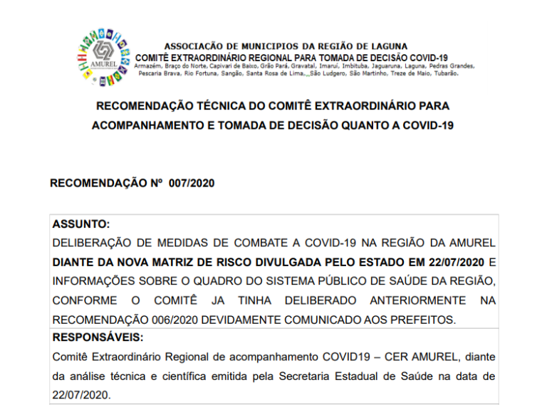 Read more about the article Prefeitos definem novos protocolos de combate à Covid-19