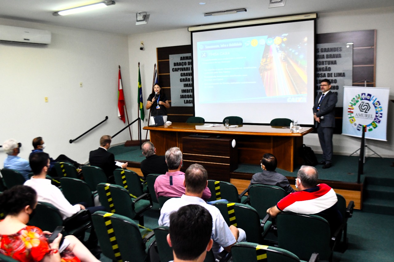 You are currently viewing Caixa realiza apresentação a prefeitos da AMUREL