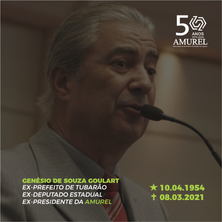 Read more about the article AMUREL manifesta pesar pelo falecimento do ex-presidente Genésio Goulart