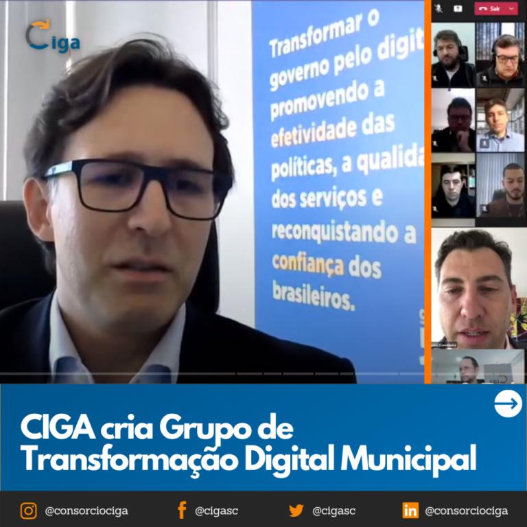 Read more about the article Ciga lança Grupo de Transformação Digital com participação do secretário de transformação digital do Governo Federal