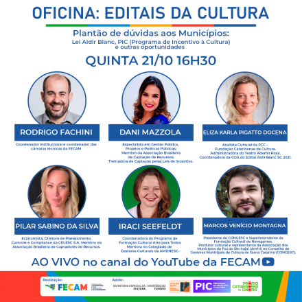 Read more about the article Oficina vai tirar dúvidas sobre editais de cultura