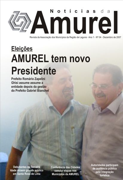 Read more about the article Está circulando a edição de nº 4 da revista Notícias da AMUREL