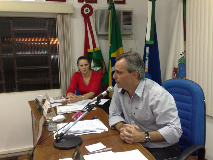 Read more about the article Presidente Beto Martins na Câmara de Vereadores de Rio Fortuna