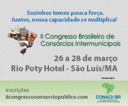 You are currently viewing Abertas inscrições para o II Congresso Brasileiro de Consórcios Intermunicipais