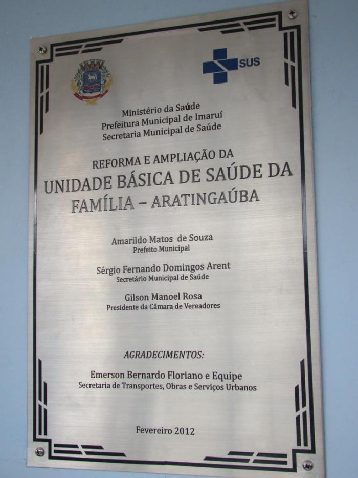 Read more about the article Imaruí – Município recebe mais uma Unidade Básica de Saúde