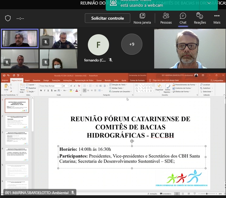 You are currently viewing Comitê da Bacia presente no Fórum Catarinense de Comitês de Bacias