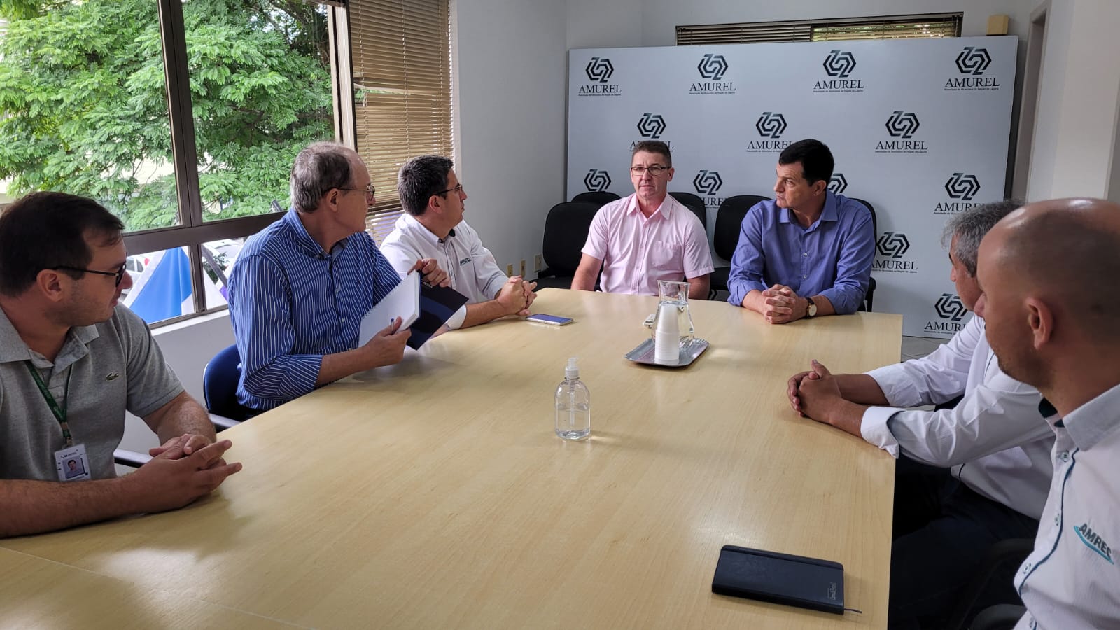 You are currently viewing AMUREL recebe visita do presidente da AMREC