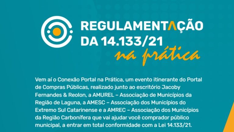 Read more about the article AMUREL recebe evento sobre nova lei de compras públicas