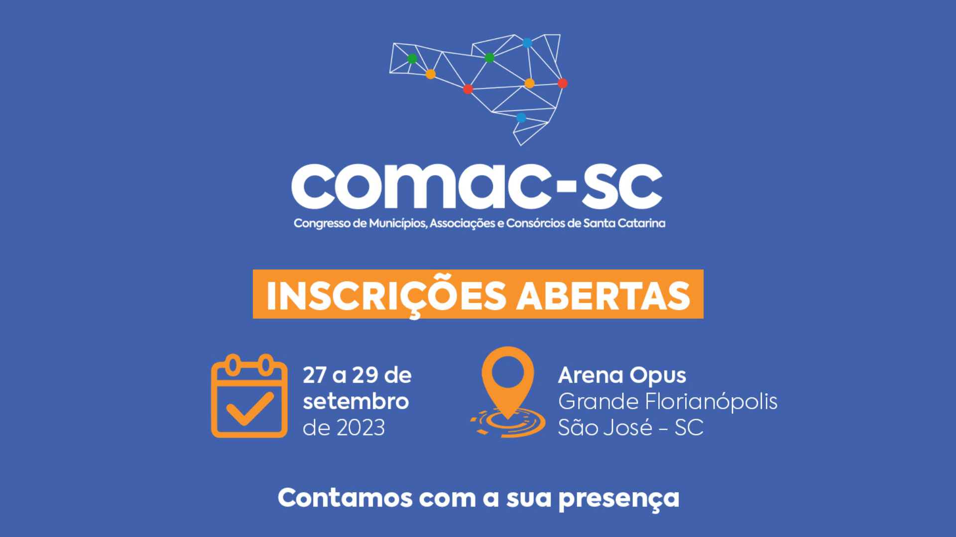 You are currently viewing COMAC-SC espera reunir mais de 5 mil pessoas