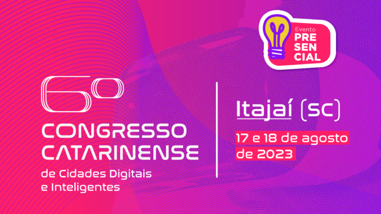 Read more about the article Amurel estará presente no 6º Congresso Catarinense de Cidades Digitais e Inteligentes