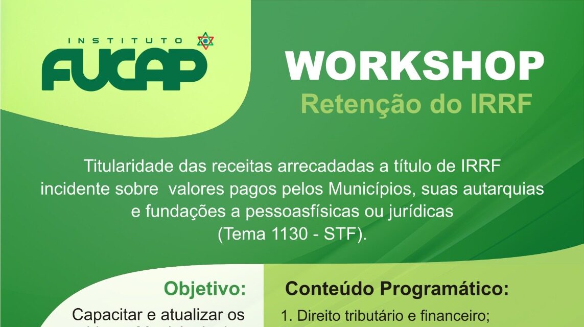 You are currently viewing FucapSul promove capacitação sobre Retenção do Imposto de Renda na AMUREL