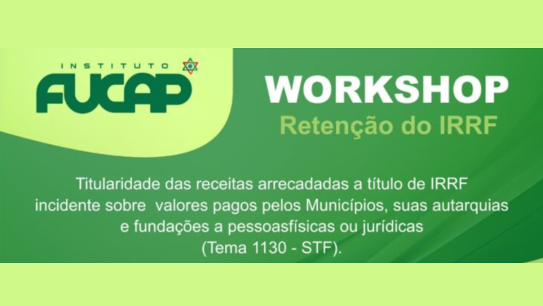 Read more about the article Transferida para o dia 17/10 a capacitação sobre Retenção do Imposto de Renda