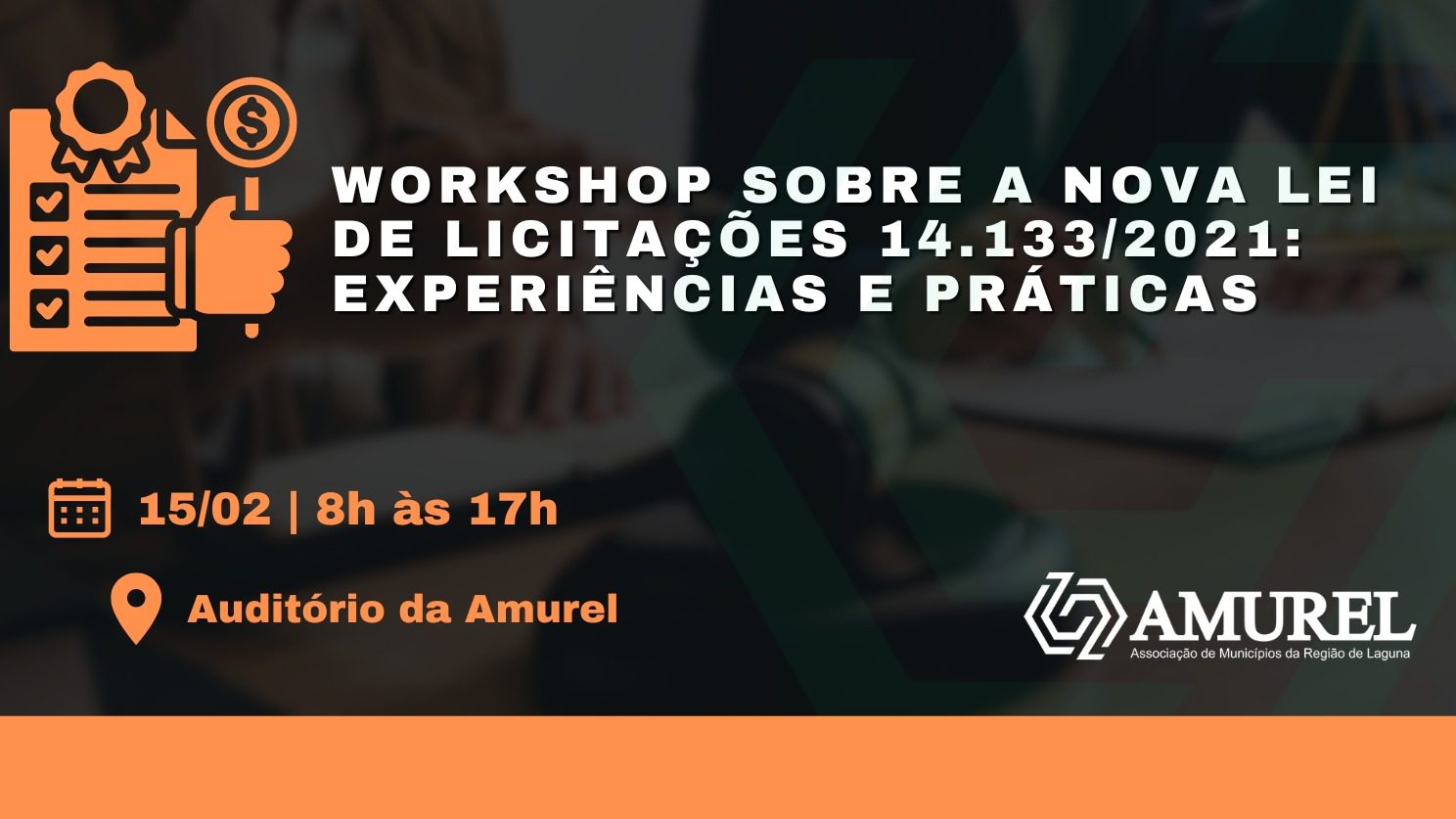 Read more about the article Amurel promove workshop sobre a Nova Lei de Licitações 14.133/2021