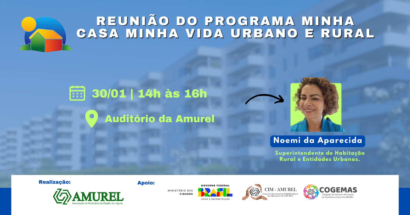 Read more about the article AMUREL promove reunião com foco no lançamento do novo formato do programa Minha Casa Minha Vida