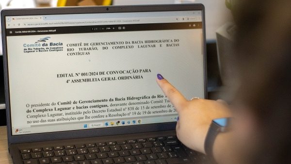 Read more about the article Comitê da Bacia do Rio Tubarão e Complexo Lagunar realiza primeira Assembleia Geral Ordinária do ano