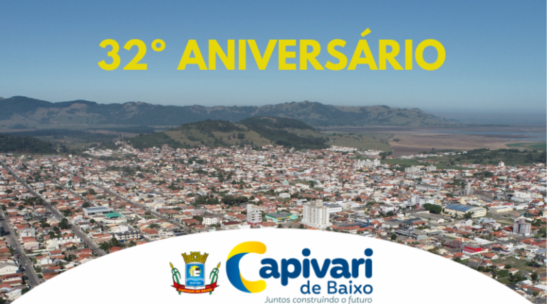 Capivari de Baixo celebra 32º aniversário com atrações diversificadas
