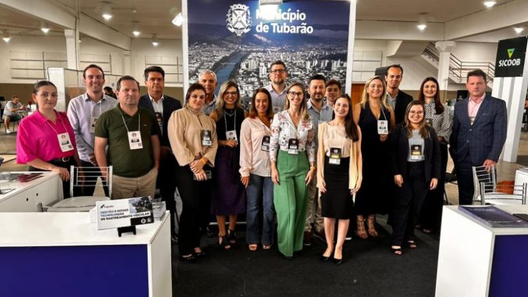 Read more about the article GESTORES DO MUNICÍPIO PARTICIPAM DE FEIRA INTERNACIONAL DE NEGÓCIOS EM FLORIANÓPOLIS