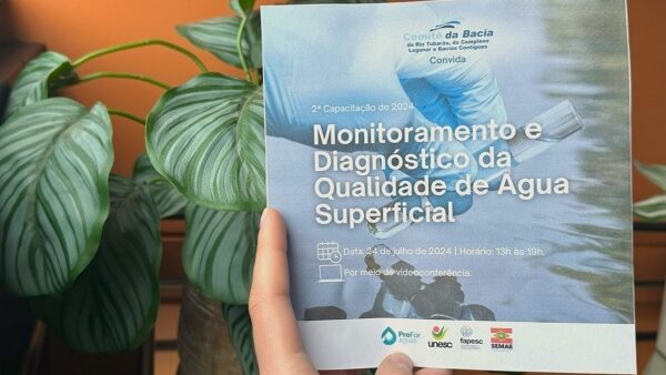 You are currently viewing Comitê da Bacia do Rio Tubarão e Complexo Lagunar promove segunda capacitação de 2024