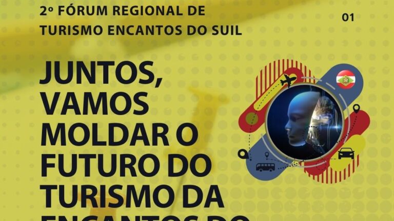 Read more about the article 2° Fórum Regional de Turismo Encantos do Sul acontecerá no Teatro Elias Angeloni